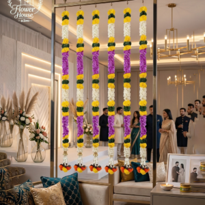 Gulsan Flower Garlands(Pack of 6)