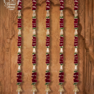 Rose & Bell Floral Garland