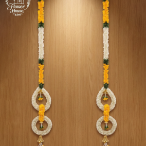 Decorative Artificial Flower Toran / Wall Hanging (Set of 2)