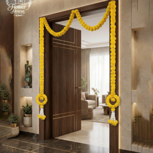 Marigold Floral Toran (Set of 2)