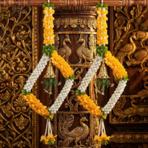 Premium Artificial Floral Wall Hanging (Pack of 2) - Ring No. R-806