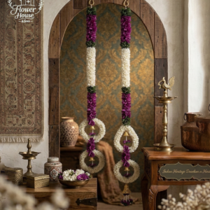 Ring No. R-803 Premium Artificial Flower Garlands (Pack of 2)