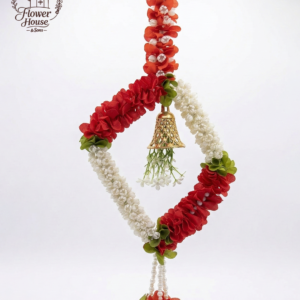 Premium Artificial Flower Wall Hanging (Set of 2) - Ring No. R 806